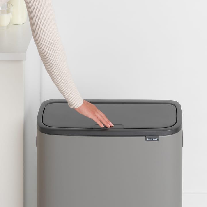 Bo touch bin 2 x 30 L, Mineral concrete grey Brabantia