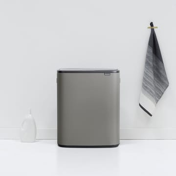 Bo touch bin 2 x 30 L - Mineral concrete grey - Brabantia