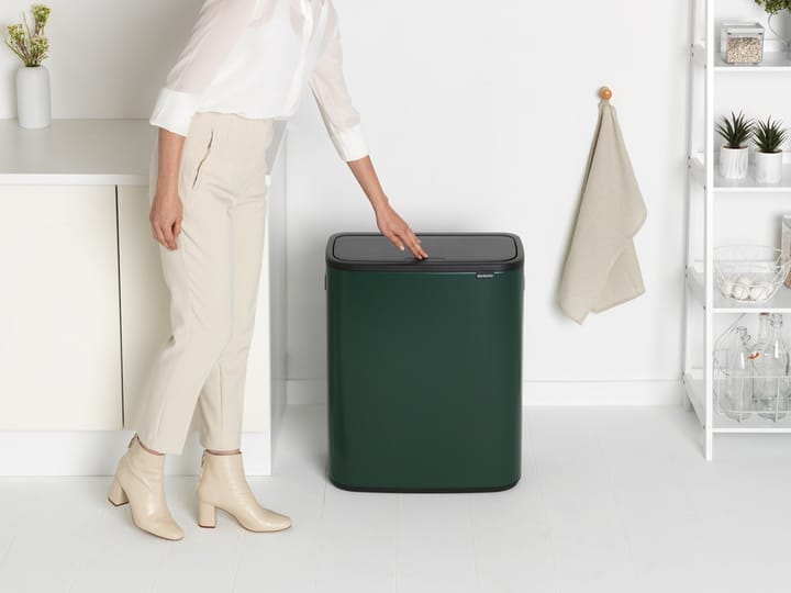 Bo touch bin 2 x 30 L, Pine green Brabantia