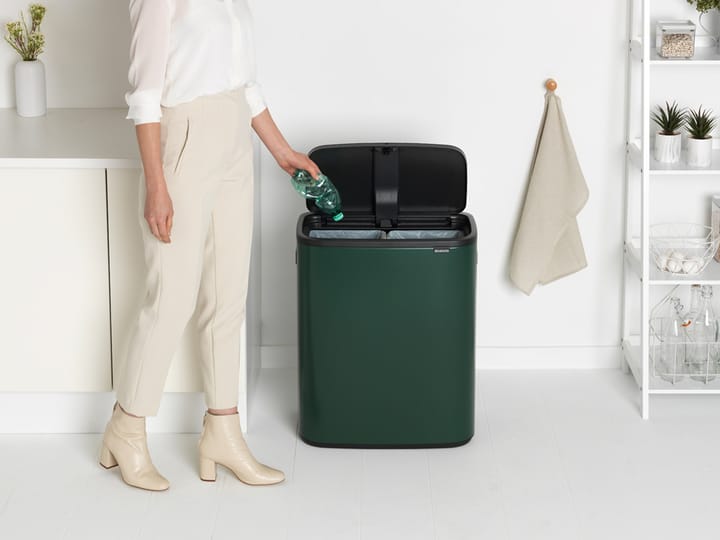 Bo touch bin 2 x 30 L, Pine green Brabantia