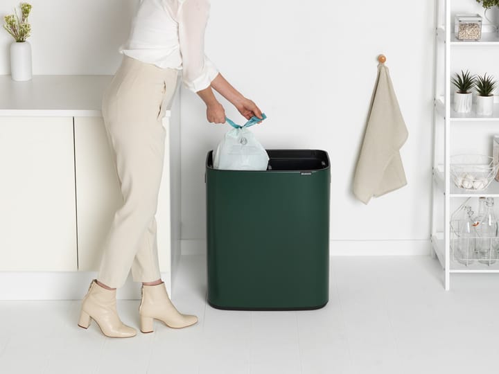 Bo touch bin 2 x 30 L, Pine green Brabantia