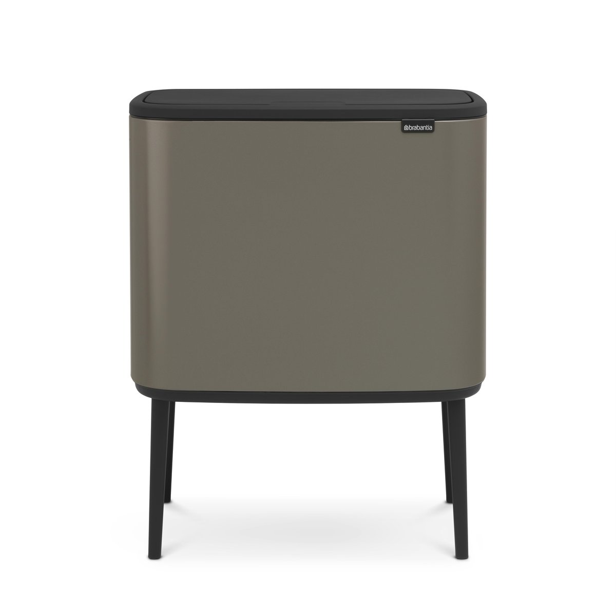 Brabantia Bo touch bin 36 liter platinum