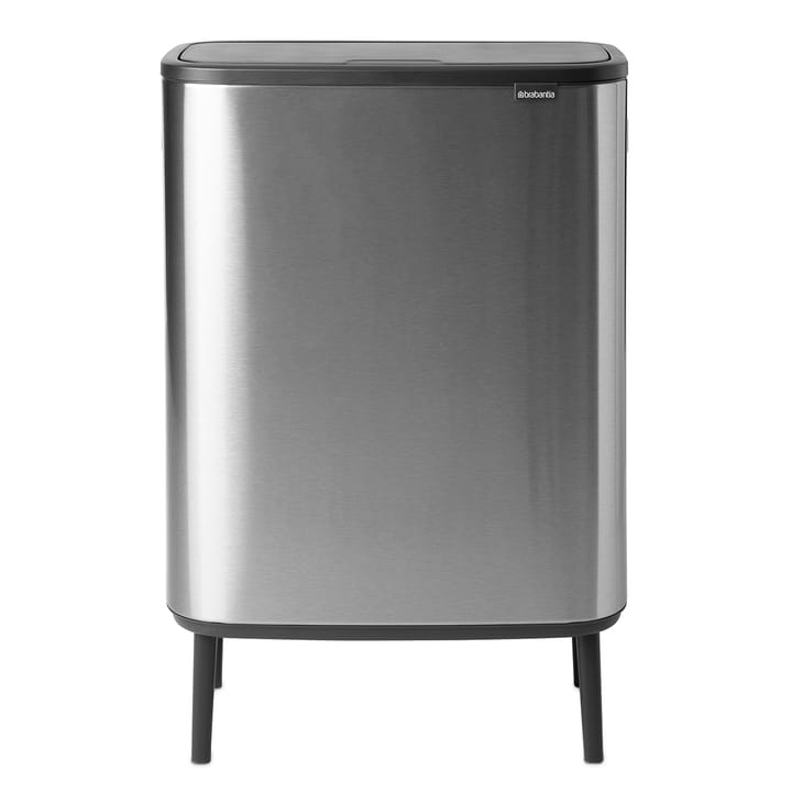 Bo touch bin high 2 x 30 L - Mattbørstet stål - Brabantia