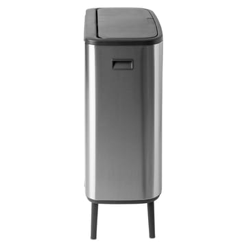 Bo touch bin high 2 x 30 L - Mattbørstet stål - Brabantia