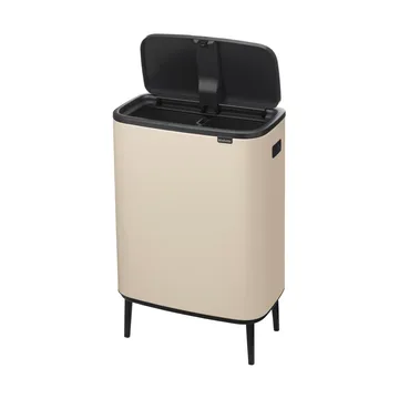 Bo touch bin high 2 x 30 L - Soft Beige - Brabantia