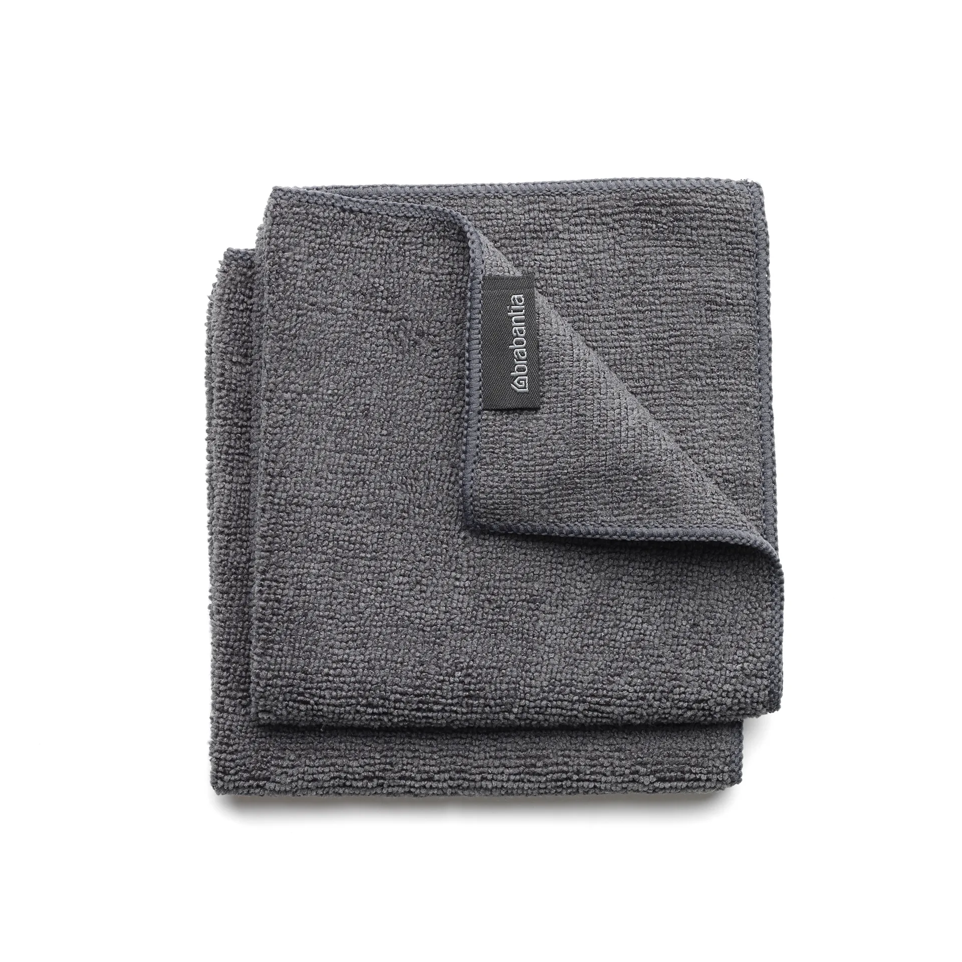 Brabantia klut microfiber 2-stk., mørkegrå Brabantia