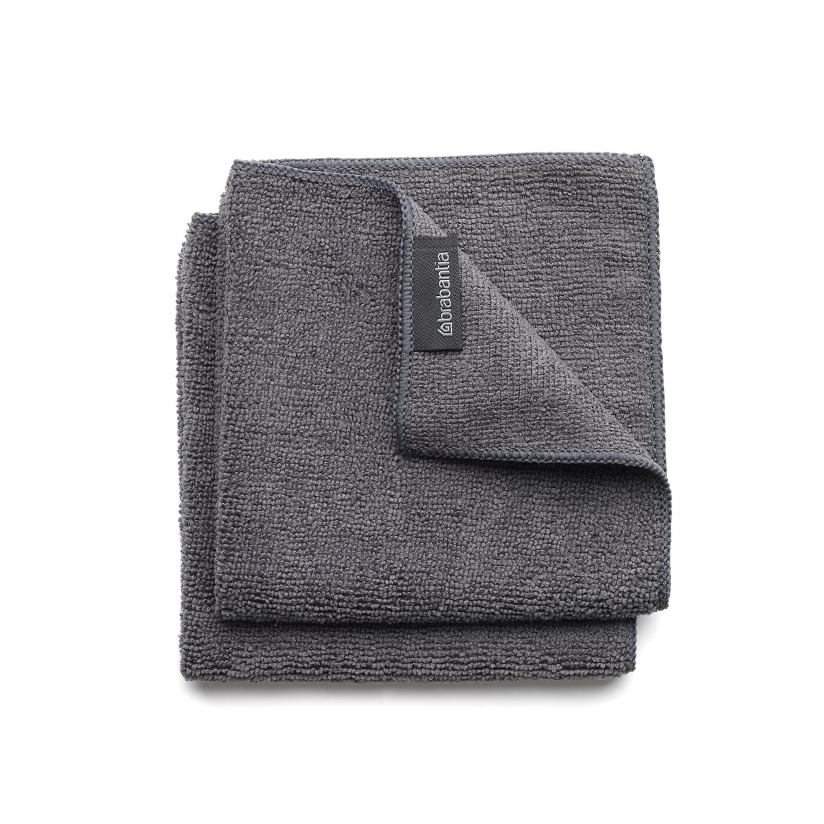 Brabantia Brabantia klut microfiber 2-stk. mørkegrå