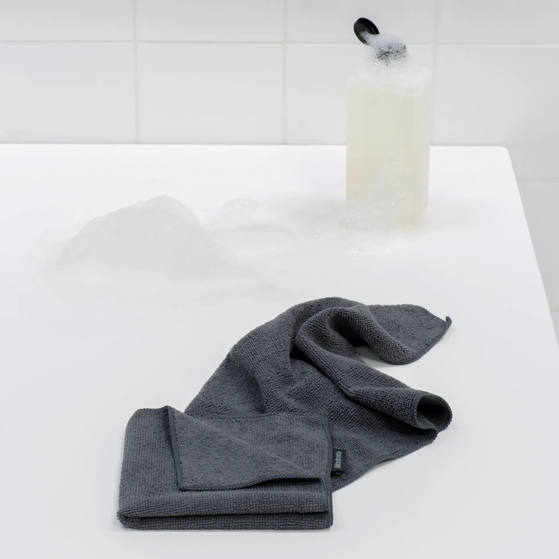 Brabantia klut microfiber 2-stk., mørkegrå Brabantia