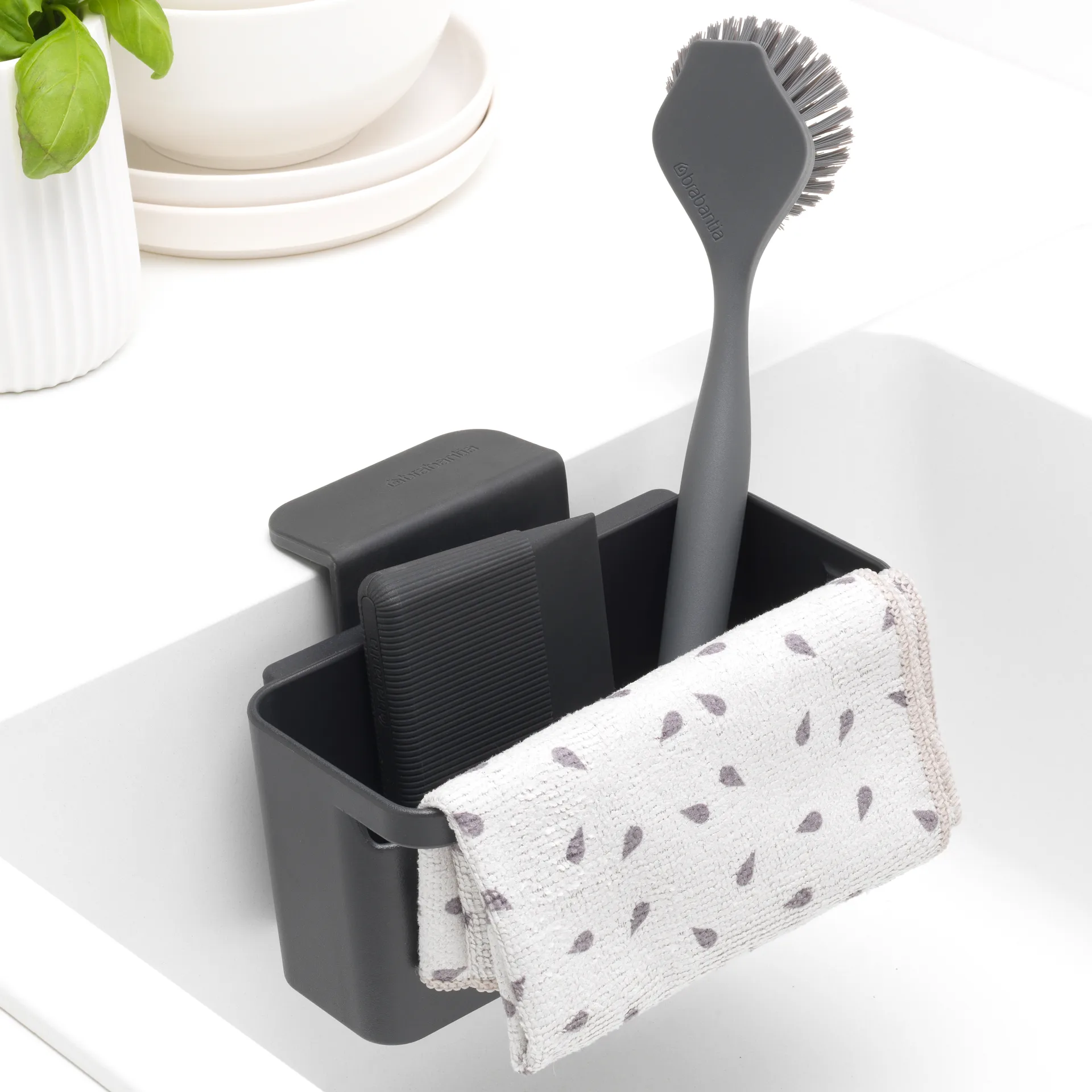 Brabantia oppvaskorganiserer, Mørkegrå Brabantia