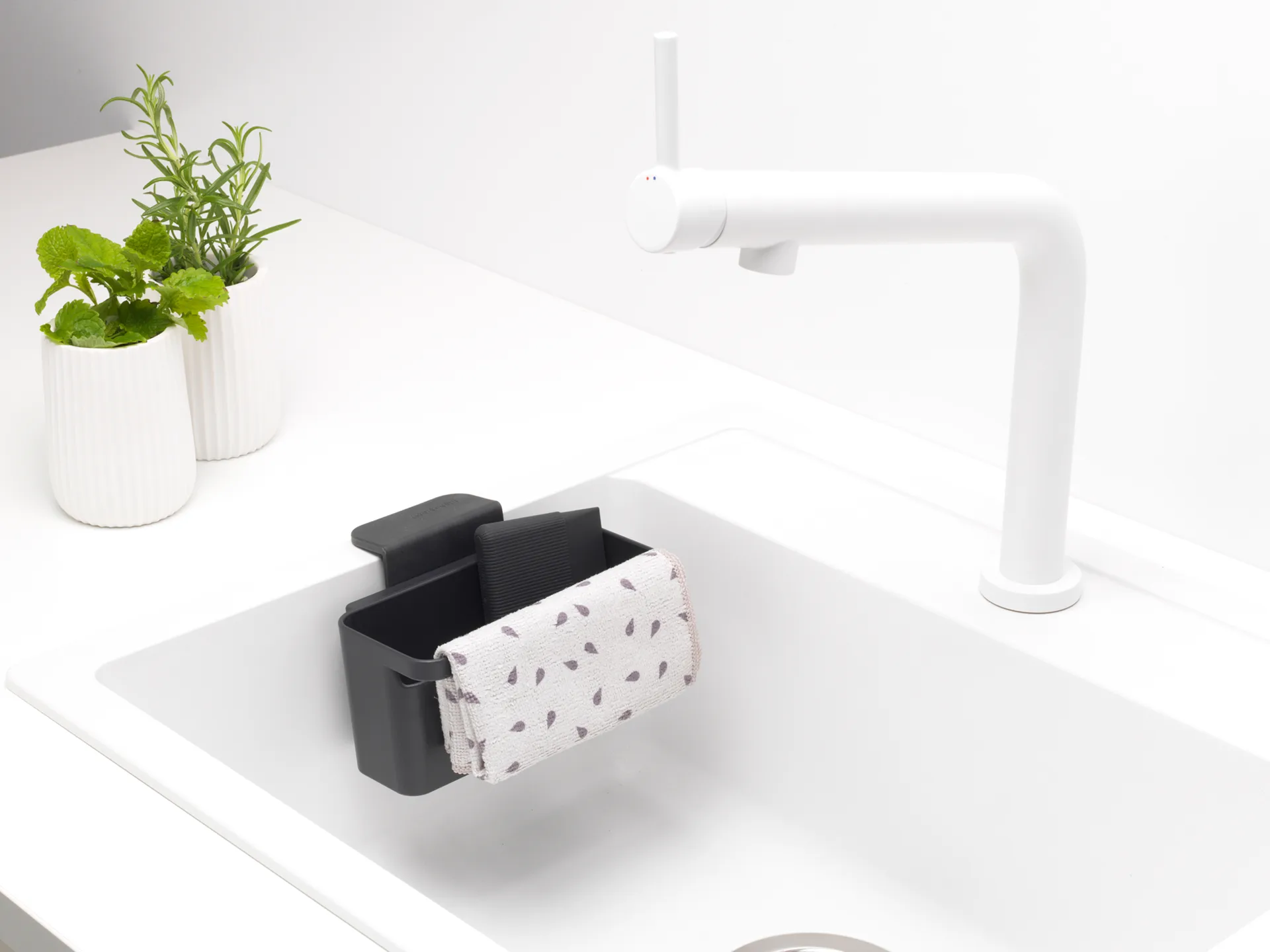 Brabantia oppvaskorganiserer, Mørkegrå Brabantia