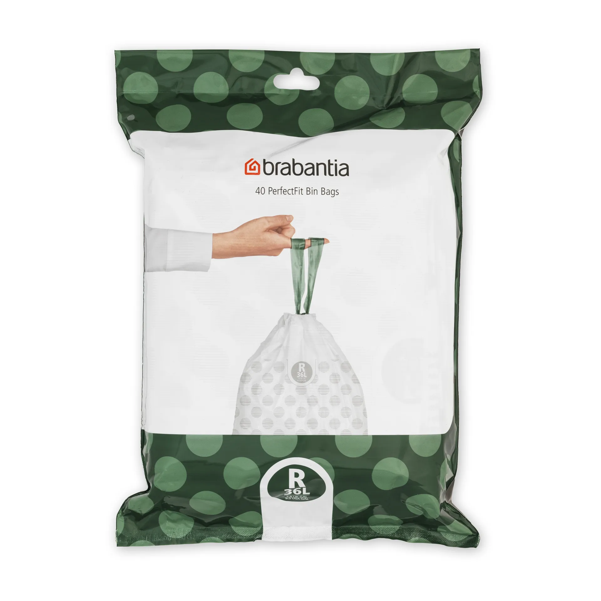 Brabantia PerfectFit avfallspose 40 stk., 36 liter Brabantia