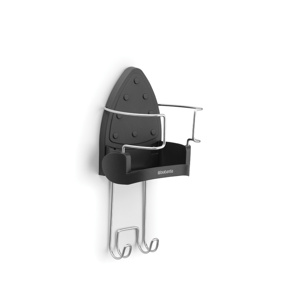 Brabantia Holder for strykejernet veggmonteres Mørkegrå