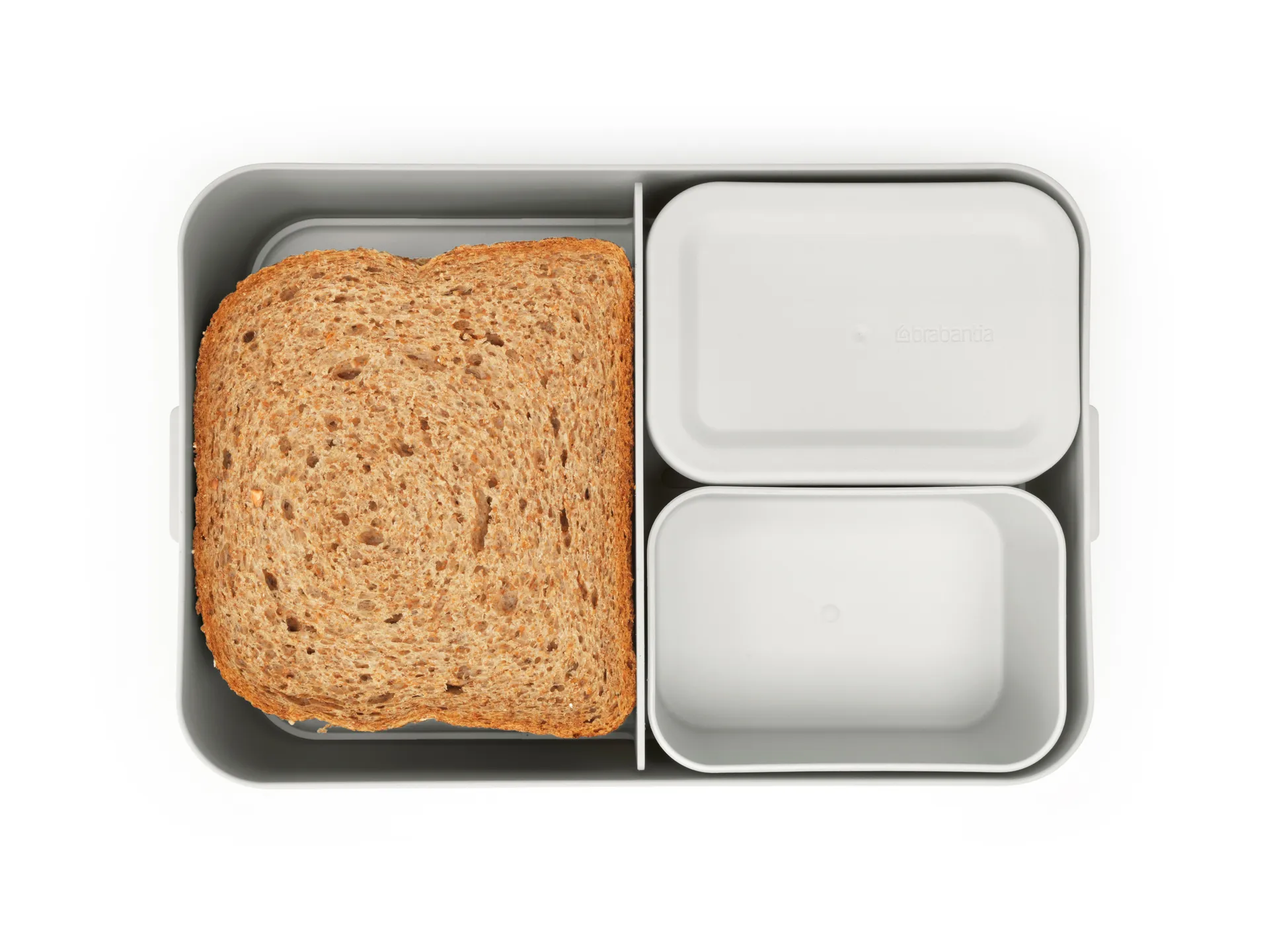 Make & Take bento matboks stor 2 L, Lysegrå Brabantia