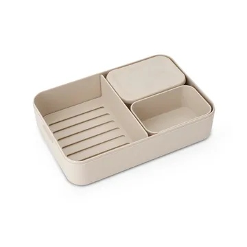Make & Take bento matboks stor 2 L - Soft Beige - Brabantia