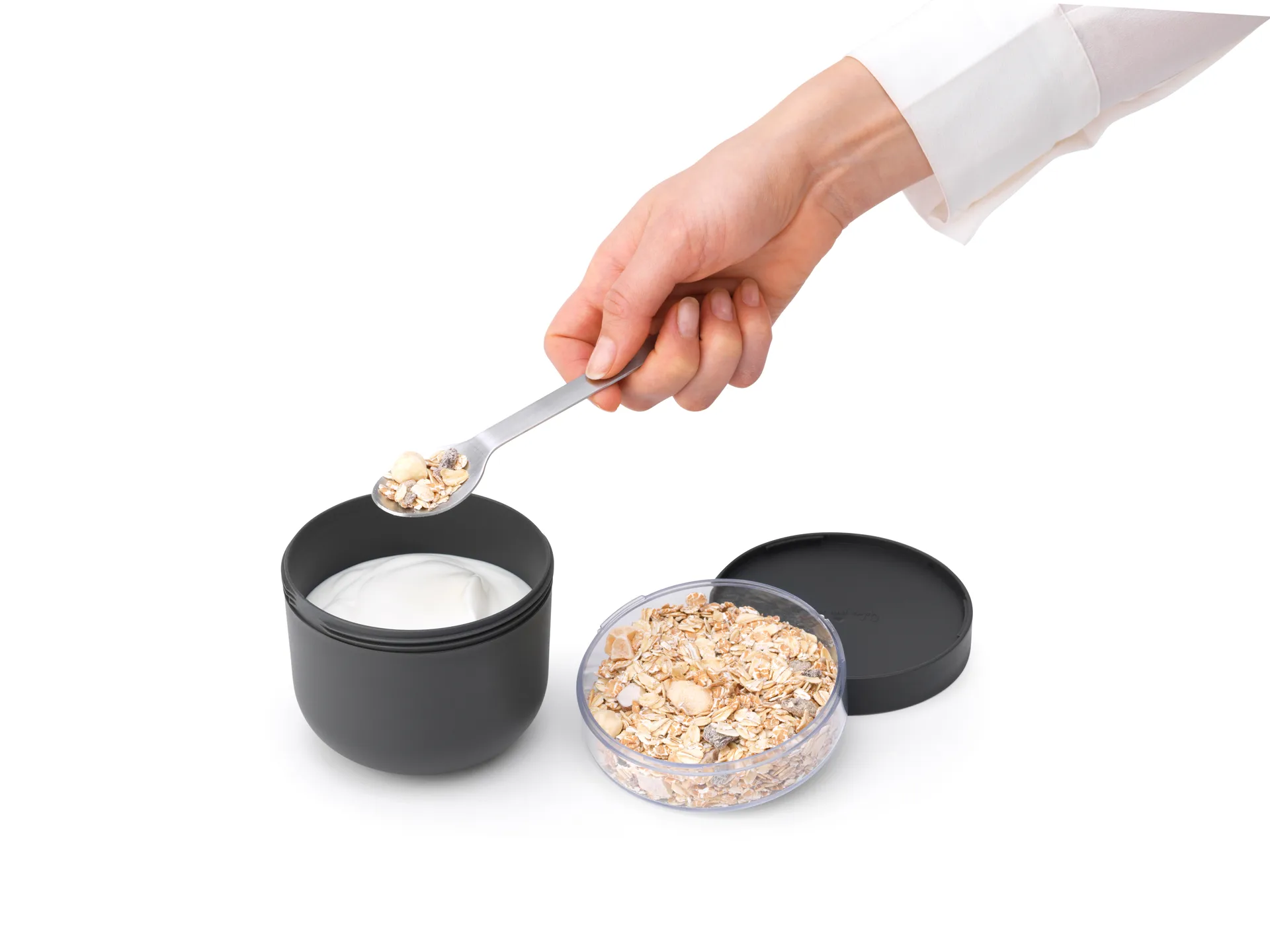 Make & Take frokostskål 0,5 L, Mørkegrå Brabantia