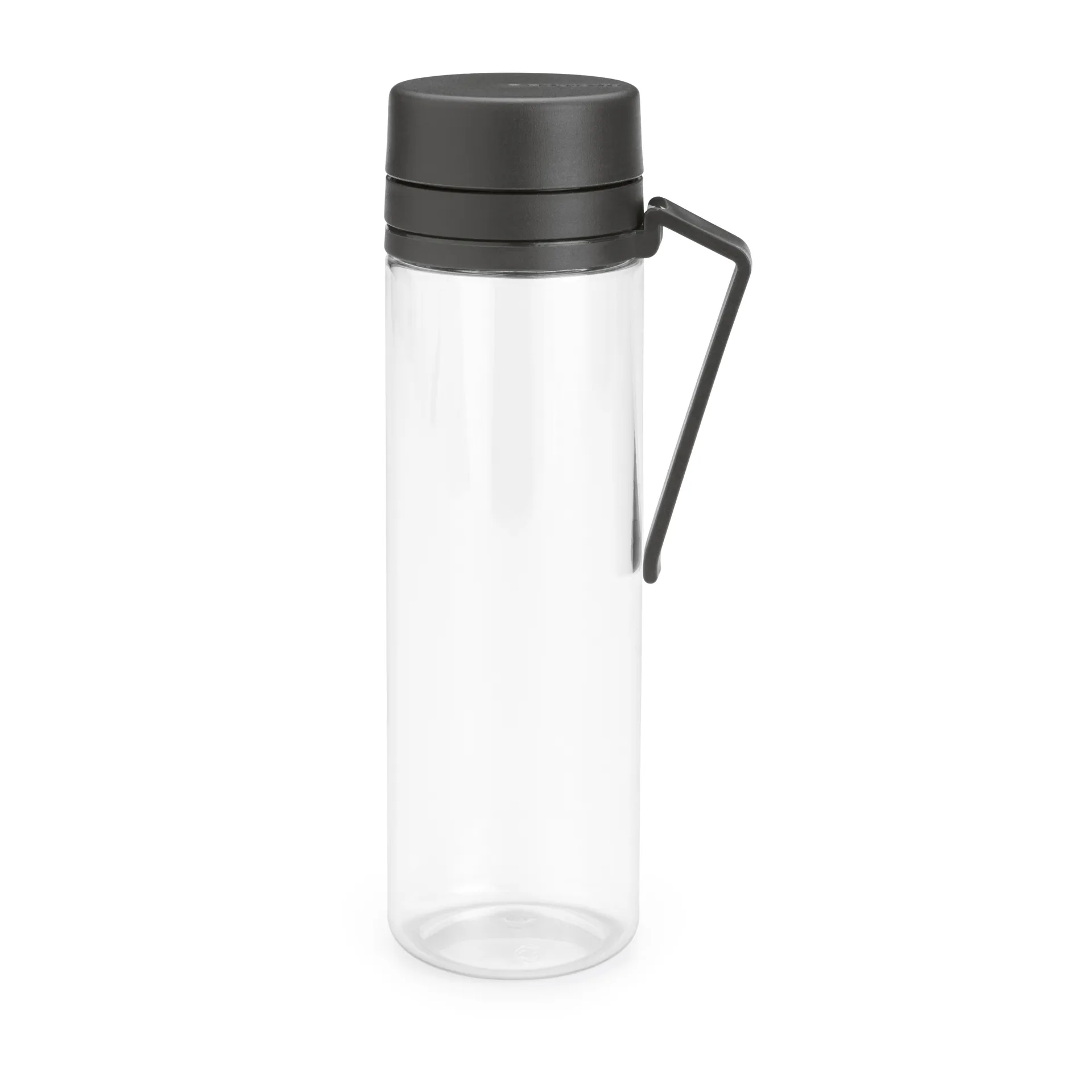 Make & Take vannflaske med sil 0,5 L, Mørkegrå Brabantia