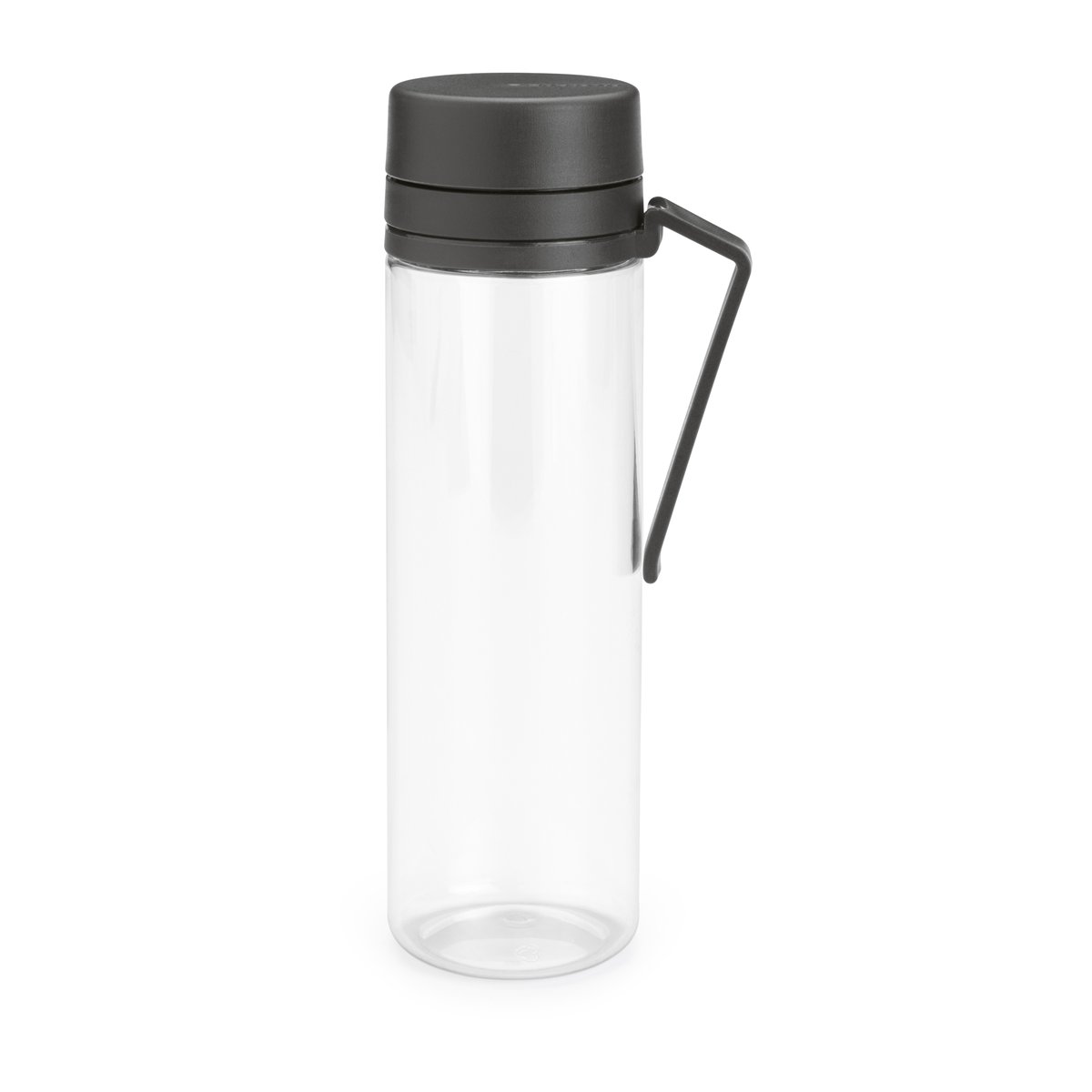 Brabantia Make & Take vannflaske med sil 0,5 L Mørkegrå