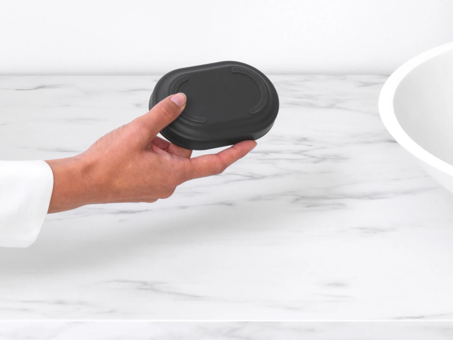MindSet Såpekopp, Mineral Infinite Grey Brabantia