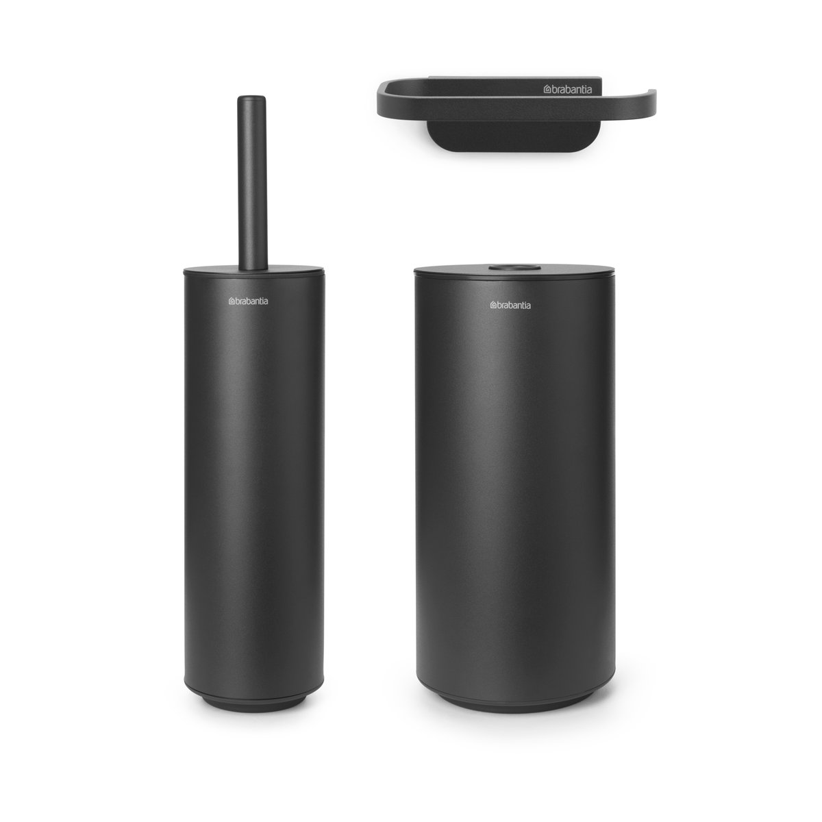 Brabantia Mindset Toalettsett 3 deler Mineral infinite grey