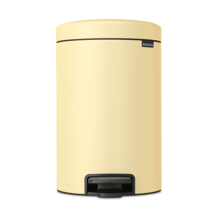 Brabantia New Icon pedalbøtte 12 liter Mellow Yellow