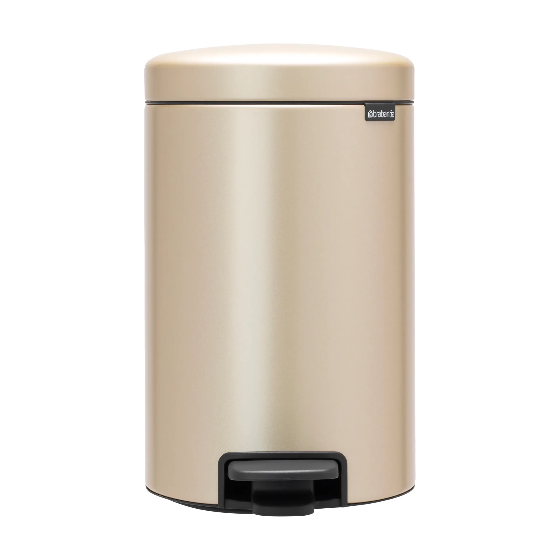 New Icon pedalbøtte 12 liter, Metallic Gold Brabantia