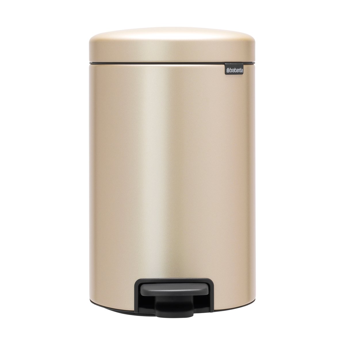 Brabantia New Icon pedalbøtte 12 liter Metallic Gold