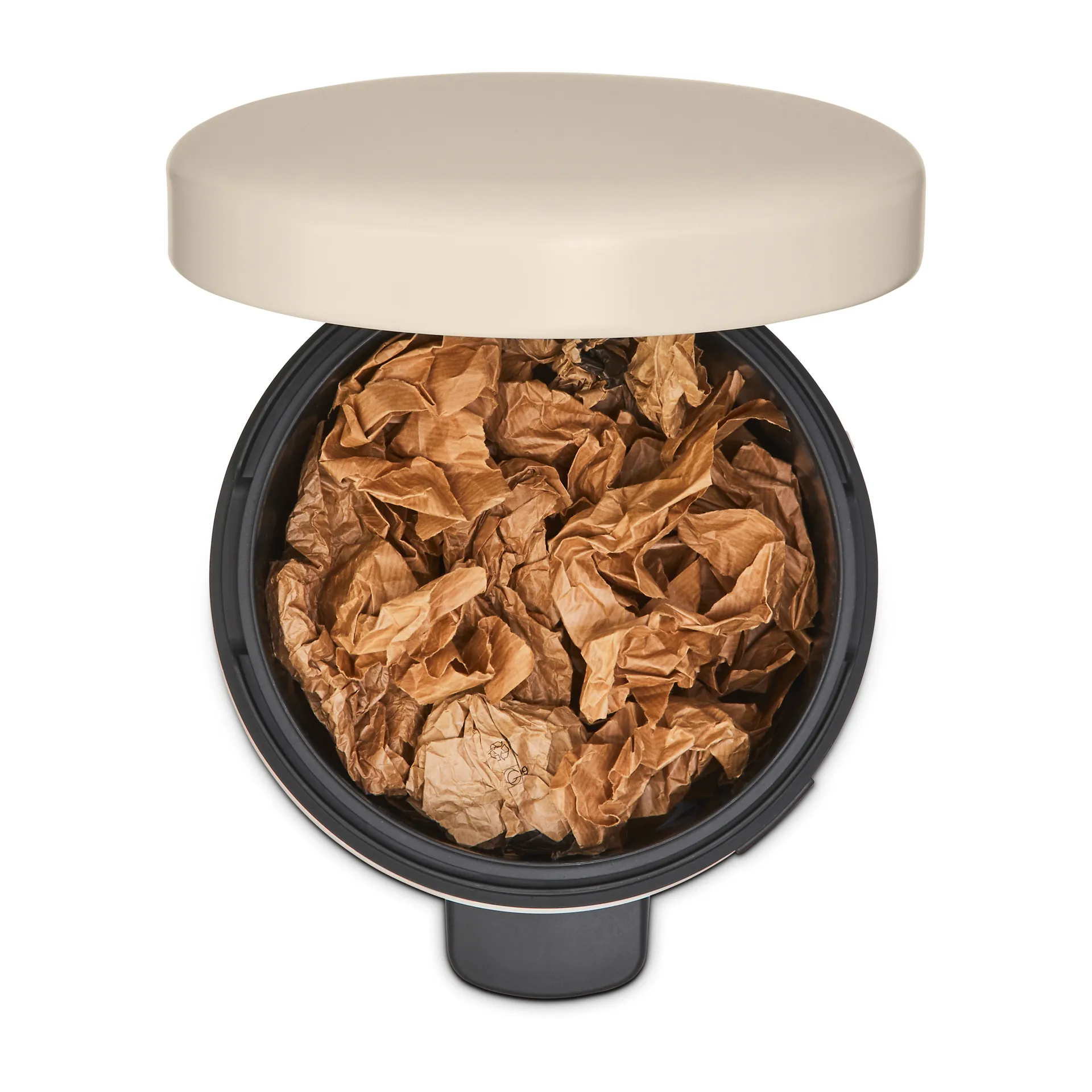 New Icon pedalbøtte 12 liter, Soft beige Brabantia