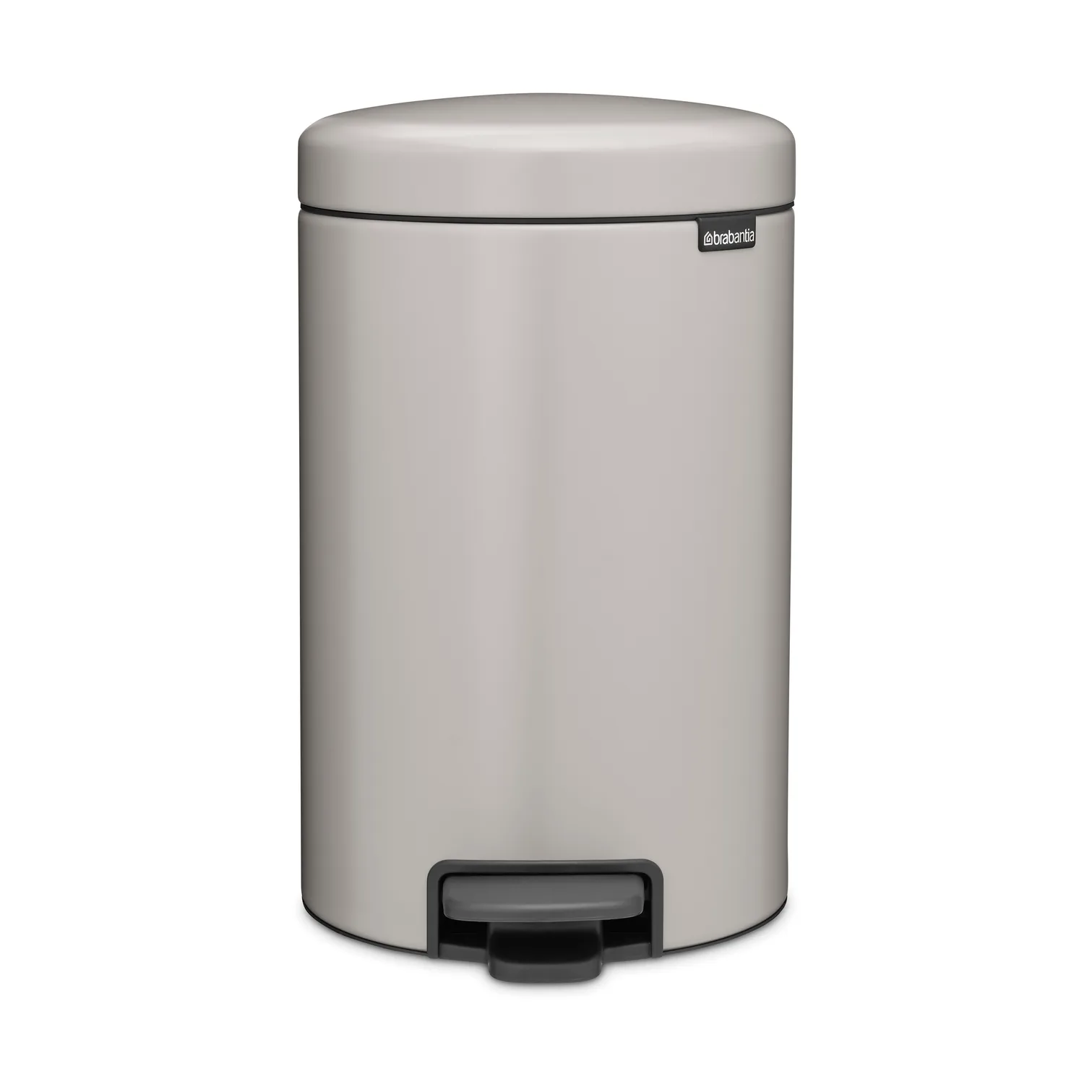 New Icon pedalbøtte 12 liter, Soft grey Brabantia