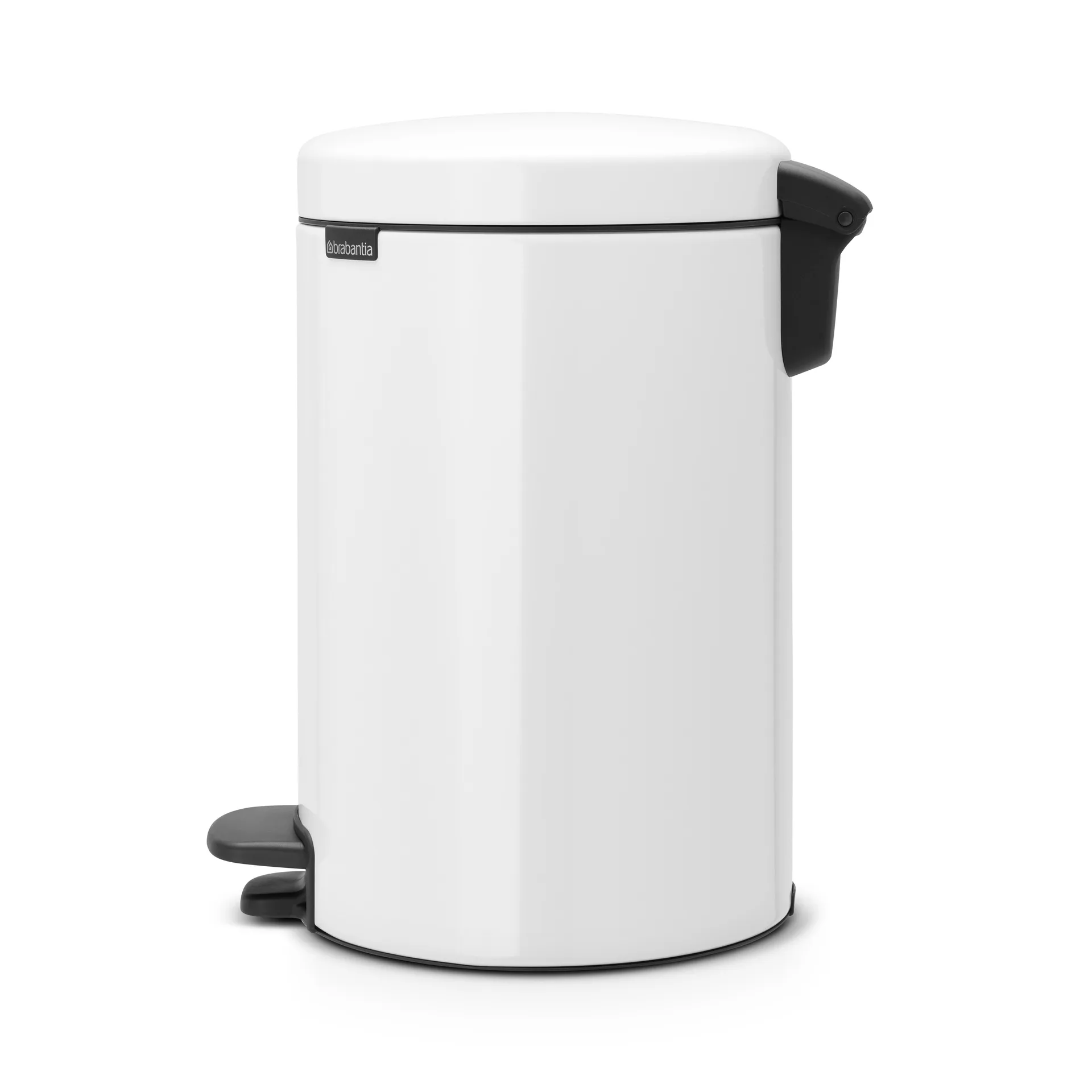 New Icon pedalbøtte 12 liter, white (hvit) Brabantia