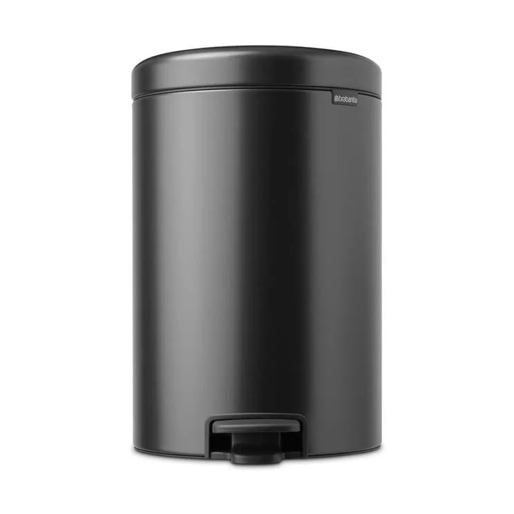 New Icon pedalbøtte 20 liter, Confident grey Brabantia