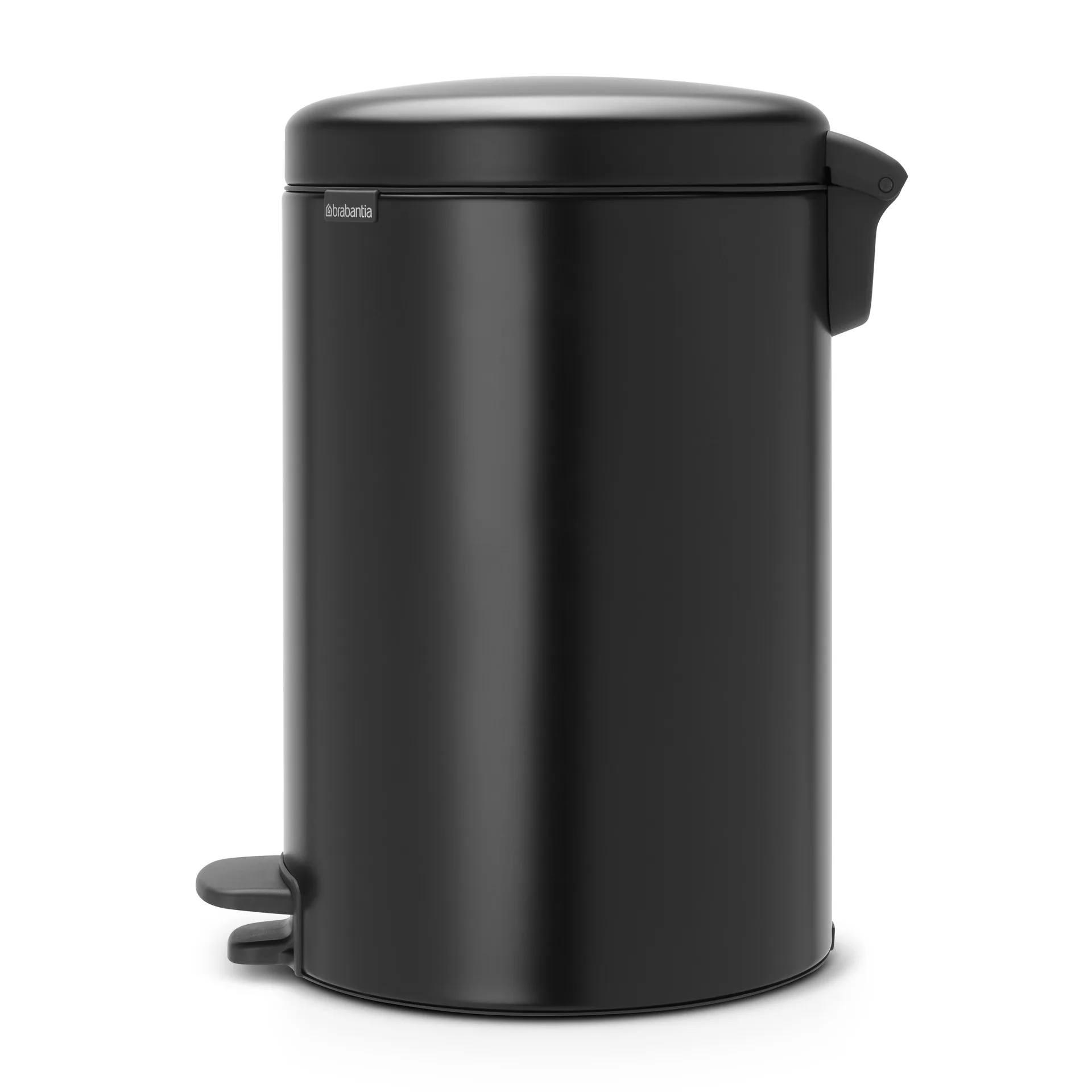 New Icon pedalbøtte 20 liter, matt black (svart) Brabantia
