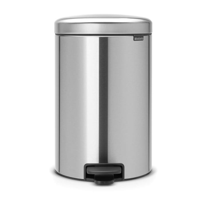 New Icon pedalbøtte 20 liter - Matt steel fingerprint proof - Brabantia