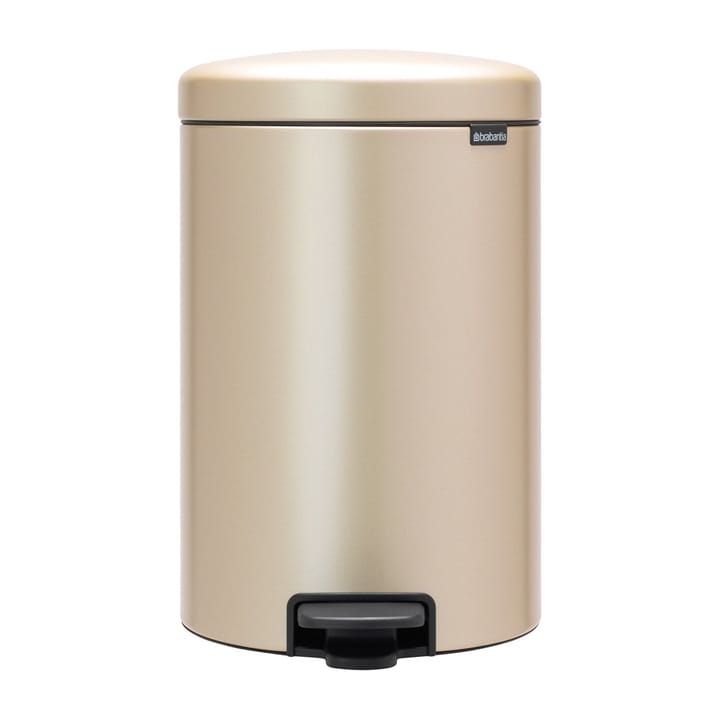 New Icon pedalbøtte 20 liter, Metallic Gold Brabantia