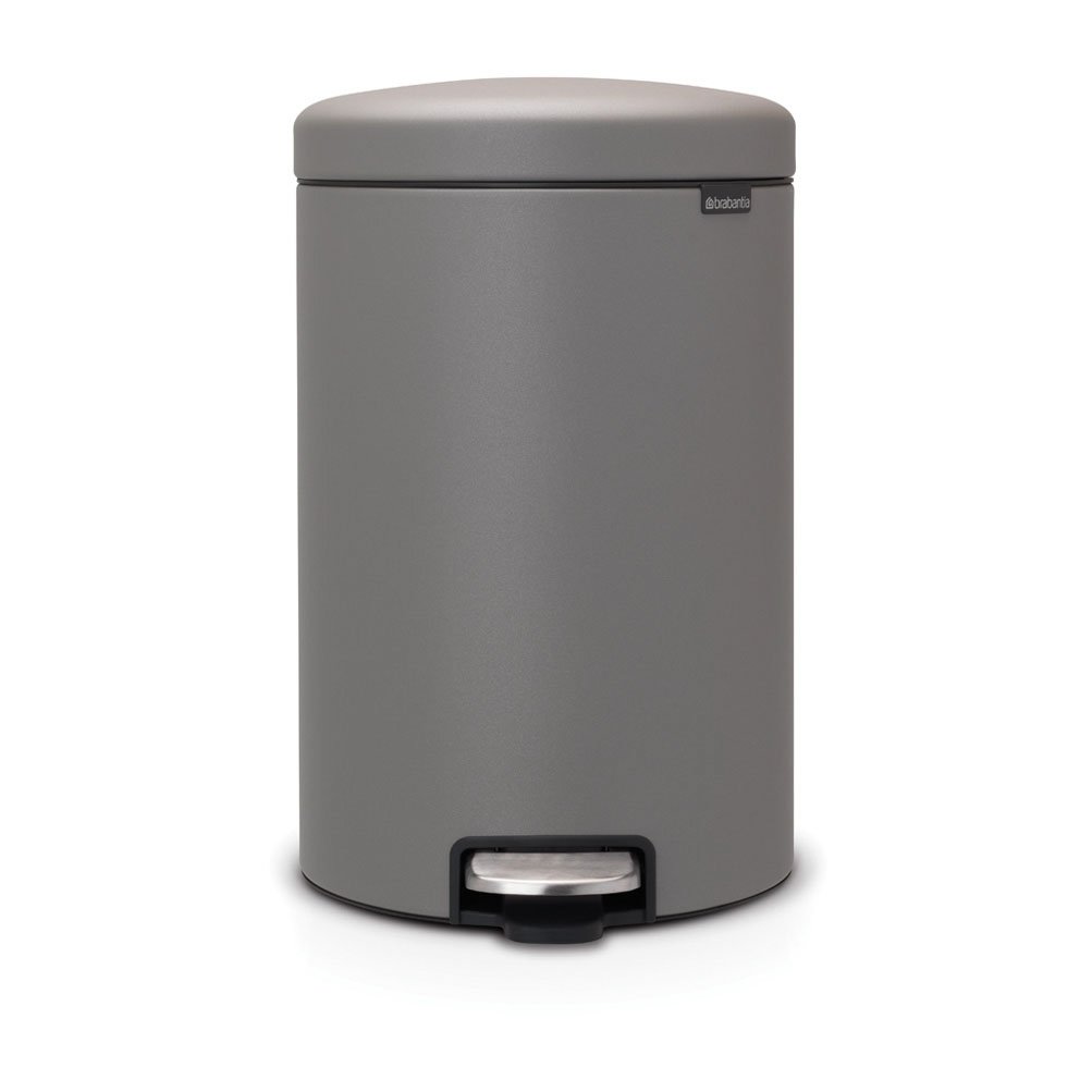 Brabantia New Icon pedalbøtte 20 liter Mineral concrete grey