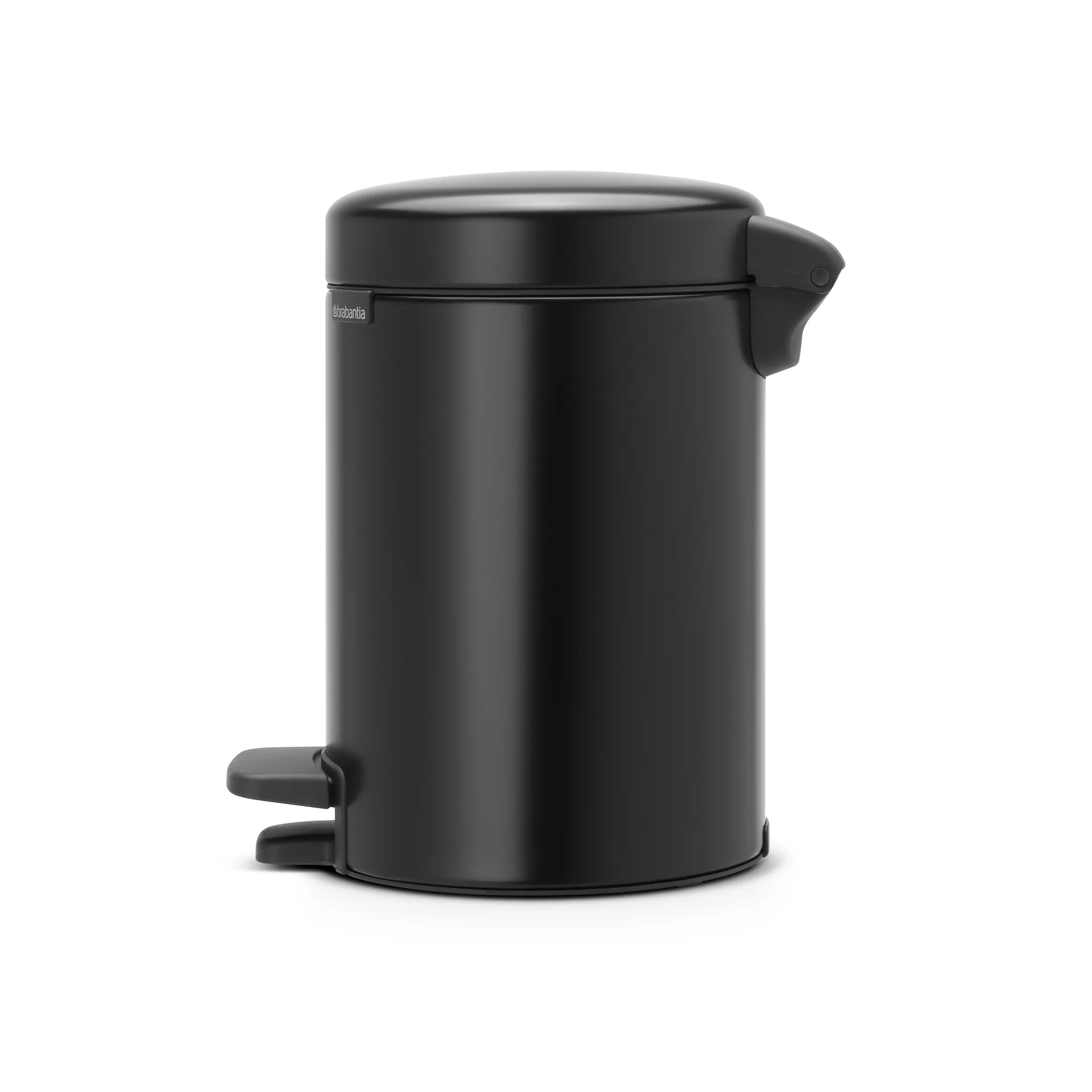 New Icon pedalbøtte 3 liter, matt black (sort) Brabantia