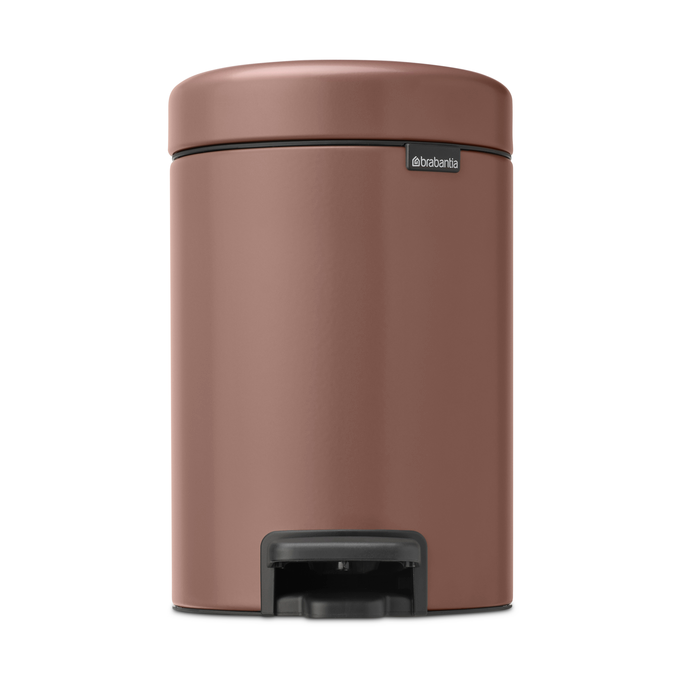 Brabantia New Icon pedalbøtte 3 liter Satin Taupe