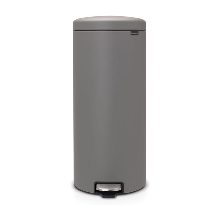 New Icon pedalbøtte 30 liter - Mineral concrete grey - Brabantia