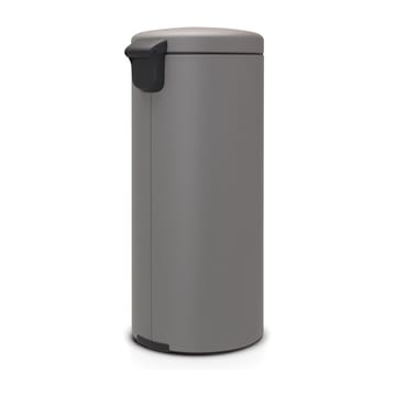 New Icon pedalbøtte 30 liter - Mineral concrete grey - Brabantia