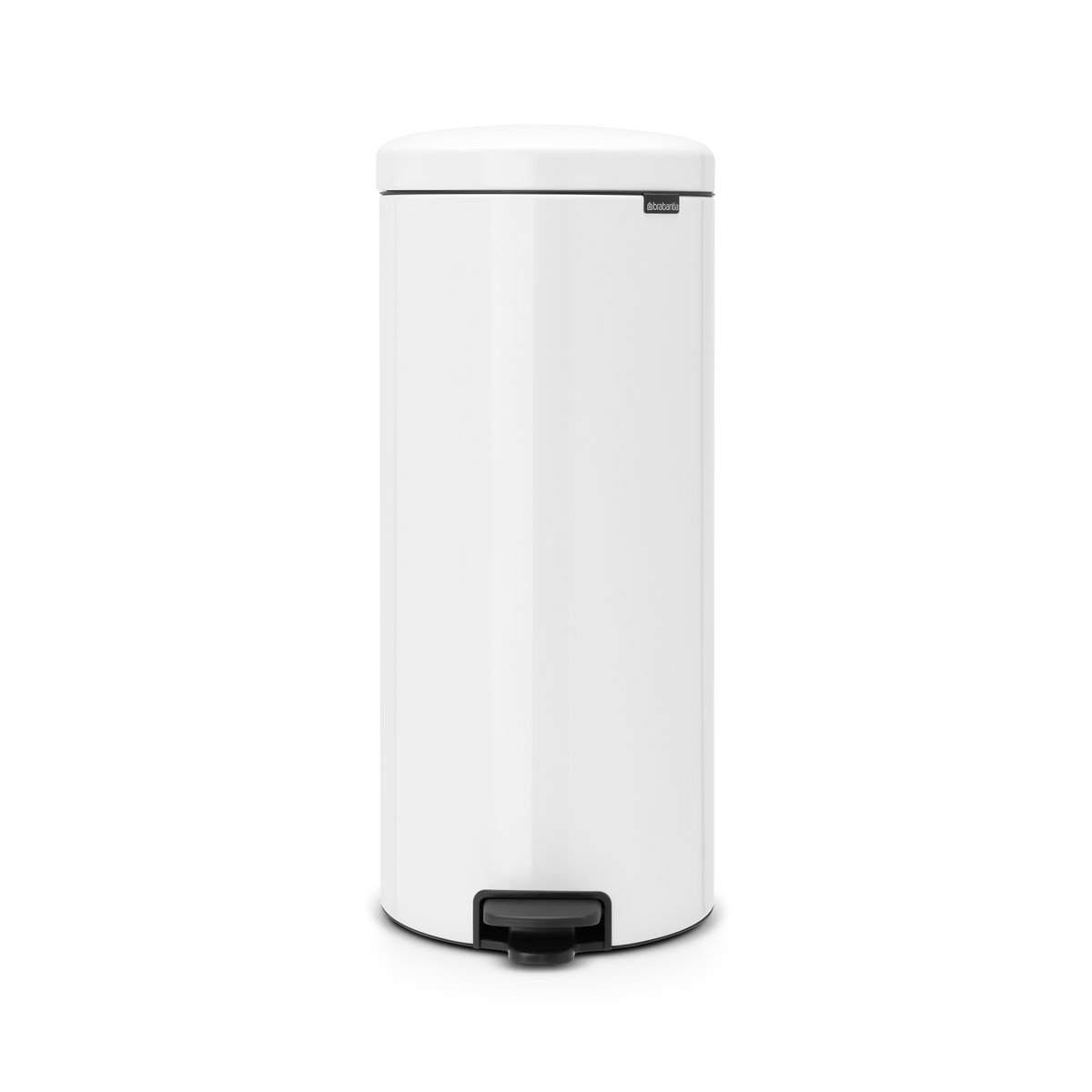 Brabantia New Icon pedalbøtte 30 liter white (hvit)