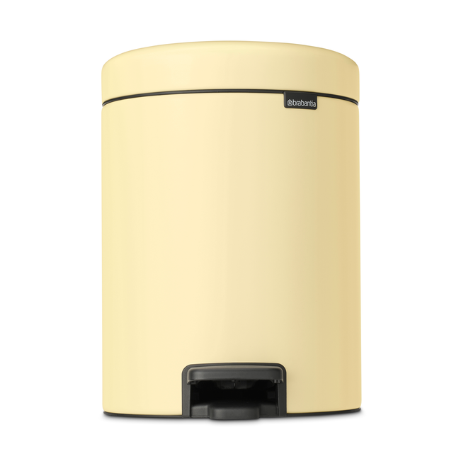 Brabantia New Icon pedalbøtte 5 liter Mellow Yellow