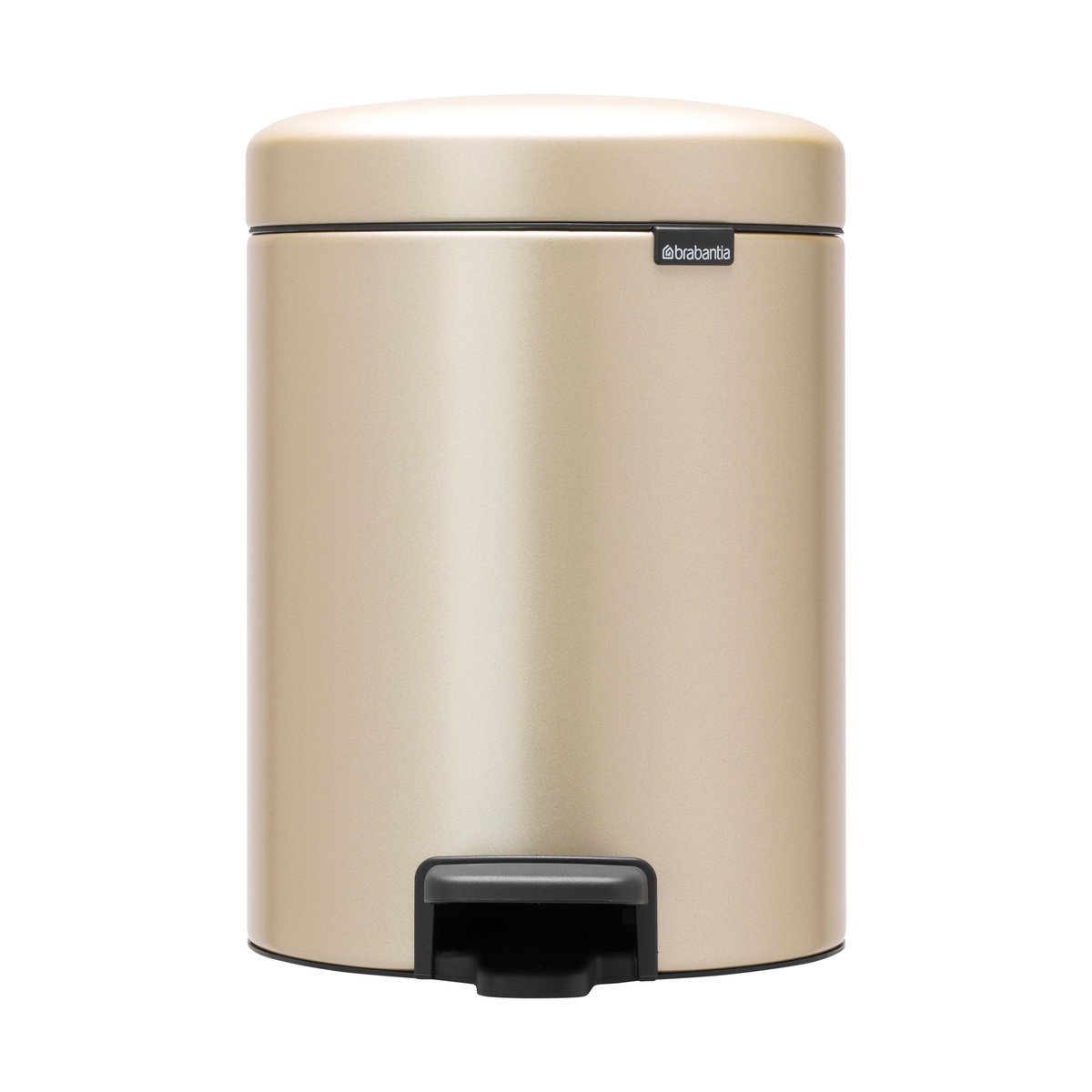 Brabantia New Icon pedalbøtte 5 liter Metallic Gold