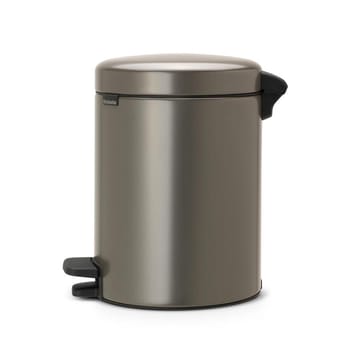 New Icon pedalbøtte 5 liter - platinum - Brabantia