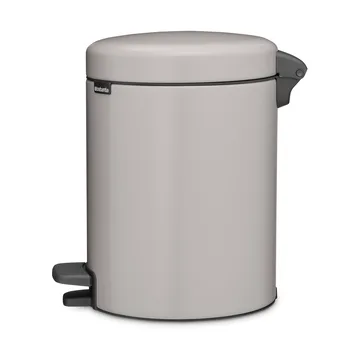 New Icon pedalbøtte 5 liter - Soft grey - Brabantia