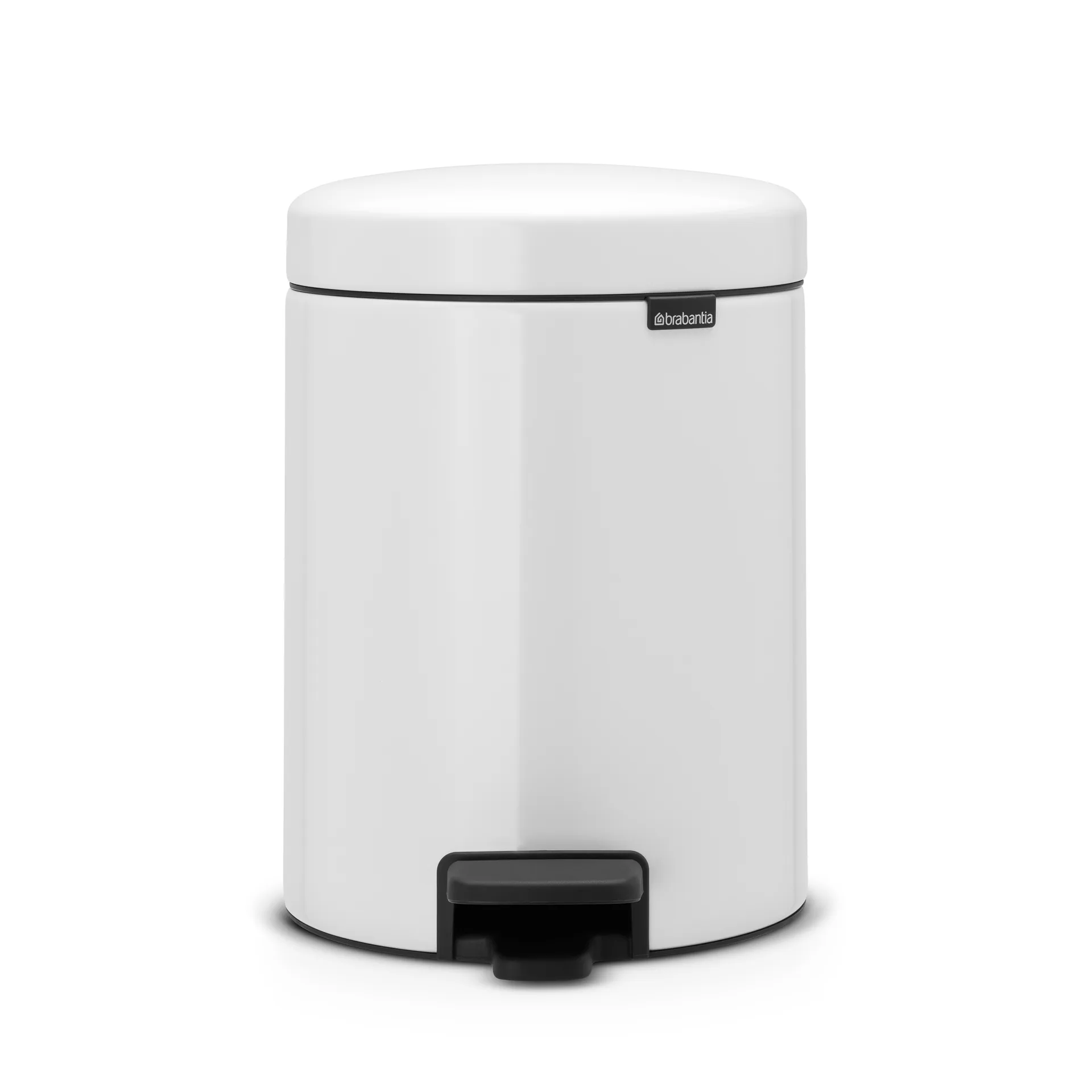 New Icon pedalbøtte 5 liter, white (hvit) Brabantia