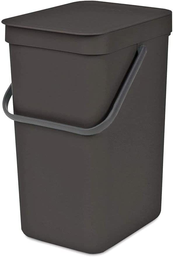Papirkurv "SORT & GO" 16L, Antrasitt Brabantia