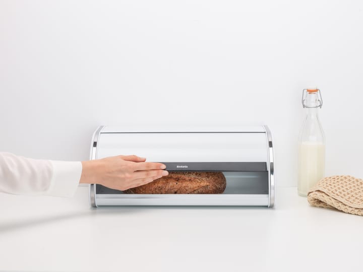 Roll Top brødboks middels, Hvit Brabantia