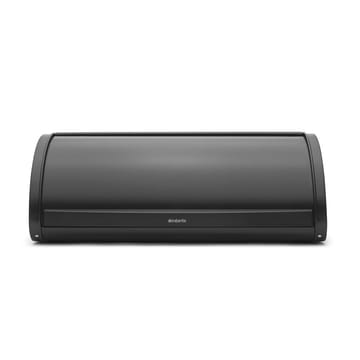 Roll Top brødboks middels - matt black - Brabantia