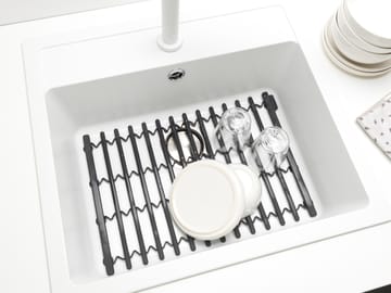 Sinkside oppvaskmatte 30x30 cm - Mørkegrå - Brabantia