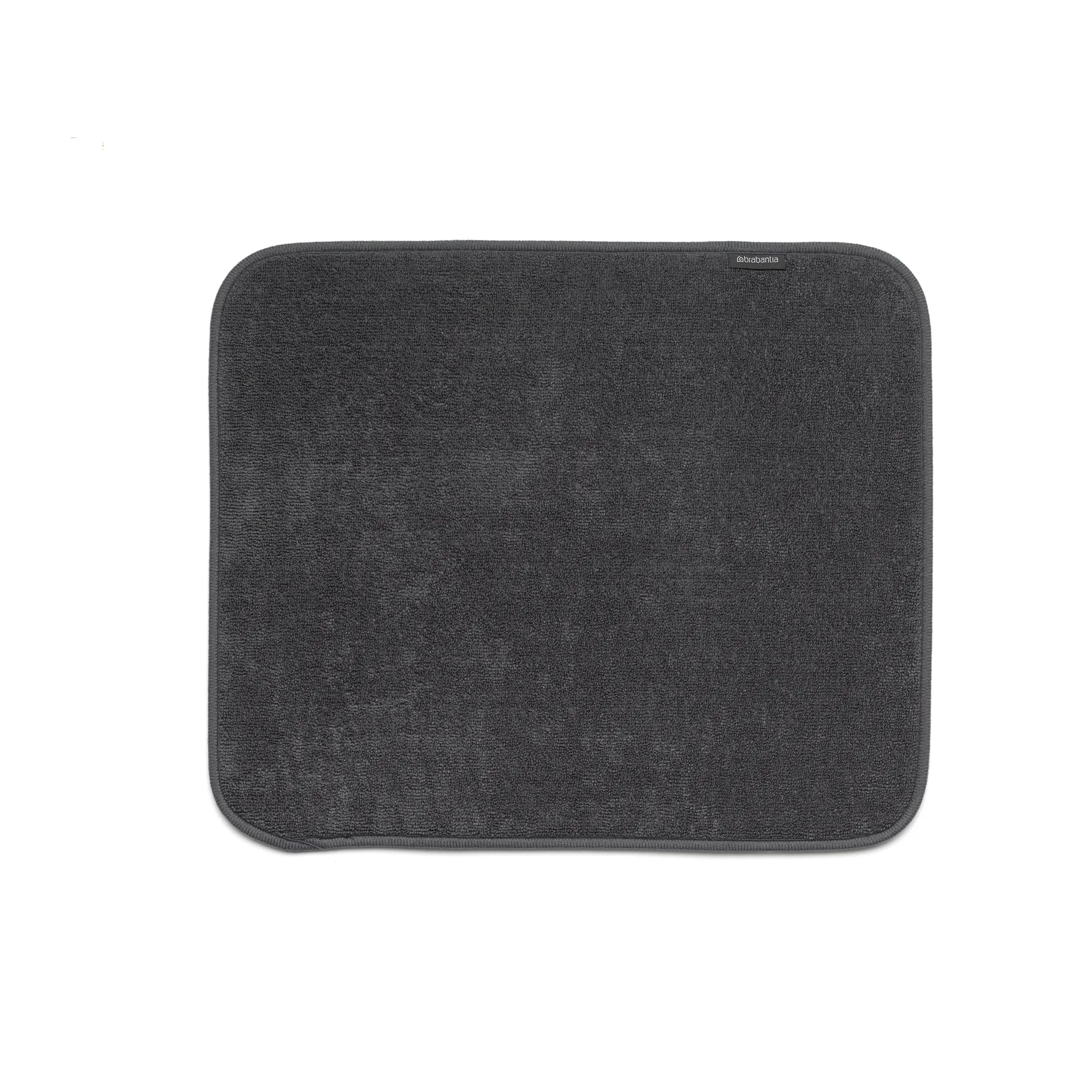 Sinkside oppvaskmatte mikrofiber 47 x 40 cm, Mørkegrå Brabantia