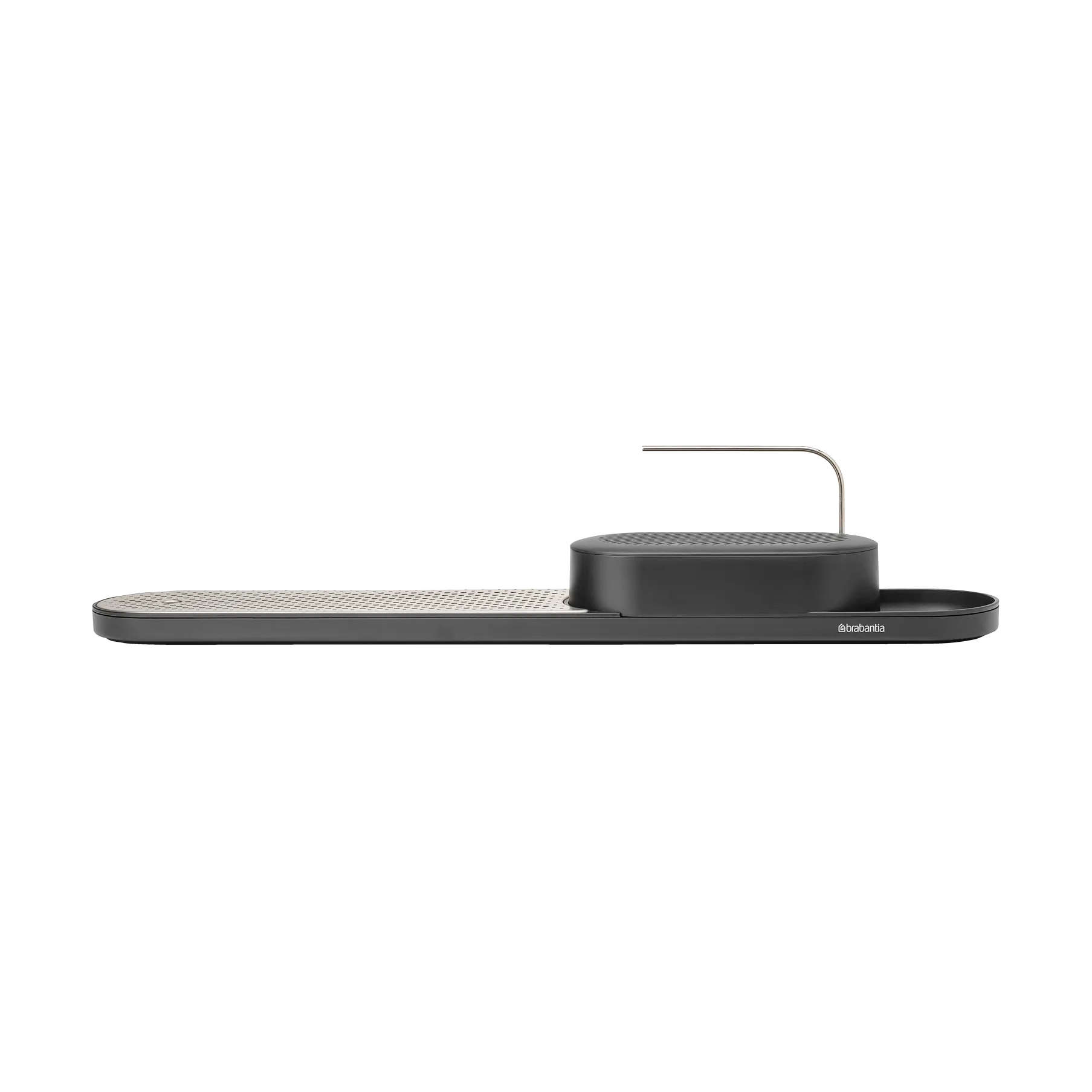 SinkStyle oppvaskorganiserer sett 2 deler, Mineral Infinite Grey Brabantia